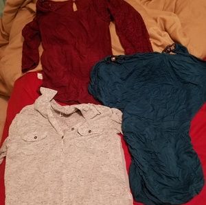 3 shirts